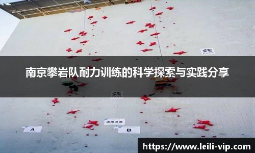 南京攀岩队耐力训练的科学探索与实践分享