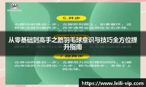 从零基础到高手之路羽毛球意识与技巧全方位提升指南